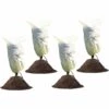 HIASDFLS 4 Pcs Hivernage Plante,100 X 80 Cm, Housse Hivernage Pour Plantes, Voile Dhivernage, Housse D'Hivernage Arbre, Housse Hivernage Palmier Con Ajustable Avec Cordon De Serrage -Protection Pour Végétaux Soldes 45236341 1