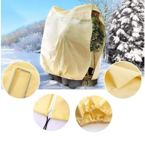 Housse De Protection Contre Le Gel Des Plantes, Housse De Protection De Jardinage Extérieur Non Tissé (boucle De Cordon De 60 * 80 Cm),HANBING 5 Housse De Protection Contre Le Gel Des Plantes, Housse De Protection De Jardinage Extérieur Non Tissé (boucle De Cordon De 60 * 80 Cm),HANBING – Image 3