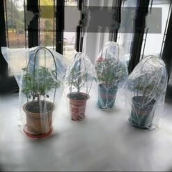 DONTODENT Housse Hivernage Plantes, Voile Hivernage Plante, Protection Hivernage Pour Plantes En Pots Et Palmiers – 3pcs，80*140cm