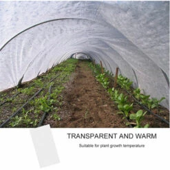 DONTODENT Housse Hivernage Pour Plantes,Voile D'hivernage Pour Plantes, Pour La Protection Hivernale Résistante Aux UV 2.7*7.5m -Protection Pour Végétaux Soldes 45770655 4