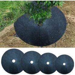 ALMI Tapis De Protection Anti-herbe En Tissu Non Tissé - Couleur : Noir -Protection Pour Végétaux Soldes 46376223 2