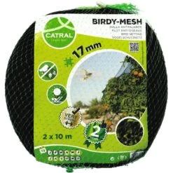 Filet De Protection Anti-oiseaux Tricoté Birdy Mesh Catral - Longueur 10 M - Largeur 2 M