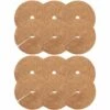 SUPERMARKET Disque De Protection Plante 12 Pcs Tapis De Coco Plantes,Disque De Paillage Coco Disques De Paillage 100% Noix De Coco Disque En Fibre De Coco,Protection Pour Plantes En Pot Plantes Protection Tapis,Superma -Protection Pour Végétaux Soldes 47849167 1