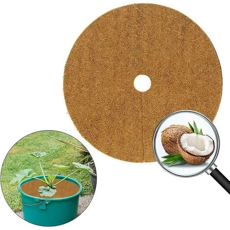 SUPERMARKET Disque De Protection Plante 12 Pcs Tapis De Coco Plantes,Disque De Paillage Coco Disques De Paillage 100% Noix De Coco Disque En Fibre De Coco,Protection Pour Plantes En Pot Plantes Protection Tapis,Superma 4 SUPERMARKET Disque De Protection Plante 12 Pcs Tapis De Coco Plantes,Disque De Paillage Coco Disques De Paillage 100% Noix De Coco Disque En Fibre De Coco,Protection Pour Plantes En Pot Plantes Protection Tapis,Superma – Image 2