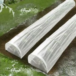 IDMARKET Lot De 2 Tunnels De Forçage Accordéon Toutes Saisons PRO 5M -Protection Pour Végétaux Soldes 48820792 3