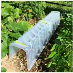 Modulo - Lot De 3 Tunnels Modul'o 30 + 2 Piquets + 2 Embouts -Protection Pour Végétaux Soldes 48888404 5