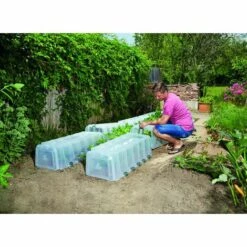 Graf Kit 3 Tunnels SUNNY Avec 2 Portes Et 10 Piquets -Protection Pour Végétaux Soldes 50341610 3