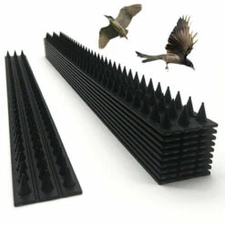 SUPERSELLER Filet Anti-oiseaux Et Anti-insectes 10 Pièces Anti-oiseau épine Clôture Mur Pic Répulsif Outil Dissuasif Pour Les Ongles, 10 Pièces - 10 Pièces -Protection Pour Végétaux Soldes 50910636 2
