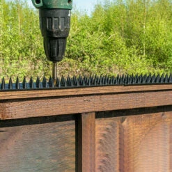 SUPERSELLER Filet Anti-oiseaux Et Anti-insectes 10 Pièces Anti-oiseau épine Clôture Mur Pic Répulsif Outil Dissuasif Pour Les Ongles, 10 Pièces - 10 Pièces -Protection Pour Végétaux Soldes 50910636 5