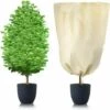 Housse Hivernage Plante, Housses De Protection Pour Plantes Avec Ajustable Cordon De Serrage, Réutilisable Voile Hivernage Plante Protection Contre Le Gel Des Palmier Et Olivier, 80 X 60 Cm Beige,Starlight -Protection Pour Végétaux Soldes 51474988 1