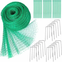 MALLOMNE Filet De Protection Des Plantes Potag��res De Jardin Attache De Filet Anti-insectes 30 Boulons En Forme De U 15 -Protection Pour Végétaux Soldes 51544792 2