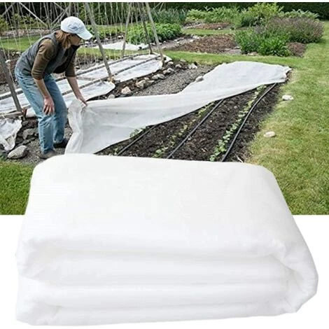 LITZEE Toile Antigel Pour Plantes, Housse Antigel En Non-tissé Végétal, Isolation Plantes D'hiver Et Toile De Couverture Résistante Au Froid 17g 3 LITZEE Toile Antigel Pour Plantes, Housse Antigel En Non-tissé Végétal, Isolation Plantes D'hiver Et Toile De Couverture Résistante Au Froid 17g