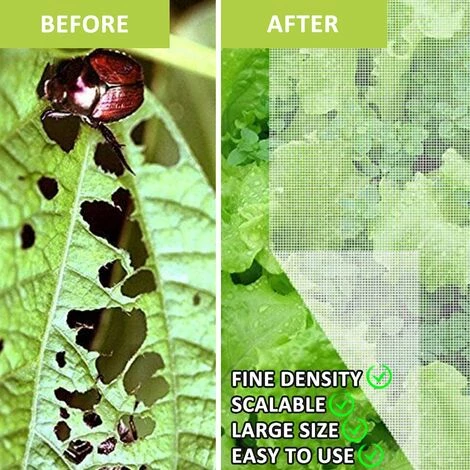 LITZEE Toile Antigel Pour Plantes, Housse Antigel En Non-tissé Végétal, Isolation Plantes D'hiver Et Toile De Couverture Résistante Au Froid 17g 7 LITZEE Toile Antigel Pour Plantes, Housse Antigel En Non-tissé Végétal, Isolation Plantes D'hiver Et Toile De Couverture Résistante Au Froid 17g – Image 5