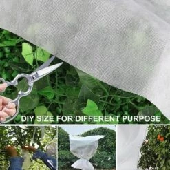 LITZEE Plant Frost Protection Fabric - 2.43*9.14 M - 40 G - Durable Fleece - Frost Protection - For Garden Plants, Vegetables, Plants - Frost Protection Cover -Protection Pour Végétaux Soldes 51554223 4