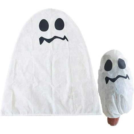 LITZEE Froid Preuve De Protection Des Végétaux Non-tissé Couverture, Hiver Chaud Couverture Frost, Hors Gel Couverture Sac à Cordonnet Pour Arbre/Arbuste/Potted 1pcs (Spooky) 3 LITZEE Froid Preuve De Protection Des Végétaux Non-tissé Couverture, Hiver Chaud Couverture Frost, Hors Gel Couverture Sac à Cordonnet Pour Arbre/Arbuste/Potted 1pcs (Spooky)
