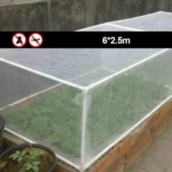 LONGZIMING 11 Filet De Protaction Anti-inseetes En Maille Fine Pour Jardin, Serre, Plantes, Fruits, Fleurs, Cultures Repousse-pesticides, 10x2.5m 11 LONGZIMING 11 Filet De Protaction Anti-inseetes En Maille Fine Pour Jardin, Serre, Plantes, Fruits, Fleurs, Cultures Repousse-pesticides, 10x2.5m -Protection Pour Végétaux Soldes 52739680 5