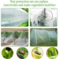 Filet De Jardin Filet Anti-Insectes Filet De Légumes, Filet Anti-Insectes De Jardin Blanc Protection Pour Plantes Fleurs Légumes Fruits Irisfr 2.5*6m 10 Filet De Jardin Filet Anti-Insectes Filet De Légumes, Filet Anti-Insectes De Jardin Blanc Protection Pour Plantes Fleurs Légumes Fruits Irisfr 2.5*6m -Protection Pour Végétaux Soldes 52976753 4