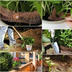 Maille De Cuivre 6 Metre Filet De Cuivre Tricoté Pour Maison,Triomphe Cuisine Et Jardin Contrôle De Chauve-Souris, Oiseaux, Escargot, Souris (6m X 12.7cm) -Protection Pour Végétaux Soldes 53244469 5