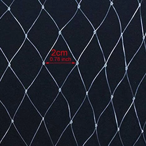 SUPERMARKET Filet Anti Oiseaux En Maille Filet De Protection Jardin, Filet Anti Pigeon Est Idéal Pour Prévenir Les Oiseaux Et Les Gros Insectes 3 × 7m,blanc,Superma 4 SUPERMARKET Filet Anti Oiseaux En Maille Filet De Protection Jardin, Filet Anti Pigeon Est Idéal Pour Prévenir Les Oiseaux Et Les Gros Insectes 3 × 7m,blanc,Superma – Image 2