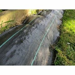 MAILLESTORE Toile De Paillage - Noir - 130gr/m² Noir 1.65m X 100m - Noir