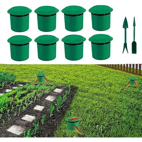 TANABATA Pièges à Limaces Escargots, Anti Limaces Et Escargots Sans Poison, Piège à Bière Sans Produits Chimiques - Sans Danger Pour Les Enfants Et Les Animaux Domestiques, Simples à Utiliser, Lot De 8 3 TANABATA Pièges à Limaces Escargots, Anti Limaces Et Escargots Sans Poison, Piège à Bière Sans Produits Chimiques - Sans Danger Pour Les Enfants Et Les Animaux Domestiques, Simples à Utiliser, Lot De 8