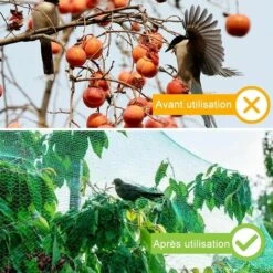 SUPERMARKET Filet Anti-Oiseaux, 4x10M Filet Jardin Anti Oiseaux, Filet Anti Oiseaux Nylon Filet De Protection Protéger Les Plantes, Les Fleurs Et Les Légumes,Superma 10 SUPERMARKET Filet Anti-Oiseaux, 4x10M Filet Jardin Anti Oiseaux, Filet Anti Oiseaux Nylon Filet De Protection Protéger Les Plantes, Les Fleurs Et Les Légumes,Superma -Protection Pour Végétaux Soldes 54079292 4