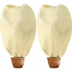 Betterlife Housse De Protection Pour Plantes, Housse D'hivernage économique Grande Capacité (2 Pack) - 100 X 80 Cm
