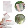 THSINDE Lot De 50 Sacs De Protection Des Fruits Sacs En Filet De Jardin Sacs De Protection Contre Les Guêpes En Organza Avec Cordon De Serrage Pour Empêcher Les Guêpes Volantes De Vinaigre De Cerise De Nourrir Les Oiseaux, Les Insectes 25 X 15 Cm -Protection Pour Végétaux Soldes 54312850 1