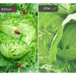 Filet De Jardin -2.5x10m Anti-Insecte En Maille Fine Plantes Fruits Fleurs Cultures Repousse-Pesticides Anti-Oiseau Papillon Moustiquaire , Betterlife(blanc2.5*10) -Protection Pour Végétaux Soldes 54972054 4