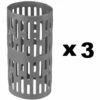GT GARDEN Lot De 3 Manchons De Protection Gris Pour Troncs D'arbre -Protection Pour Végétaux Soldes 55031697 1