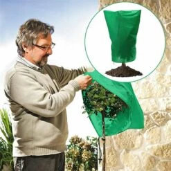 Fei Yu Housse De Protection Des Plantes, 2 Pièces Vert Sac De Réchauffement Des Plantes D'hiver, Housse De Protection Contre Le Gel Avec Cordon De Serrage Pour Fleurs D'extérieur Et Arbustes (80x100 CM ) 9 Fei Yu Housse De Protection Des Plantes, 2 Pièces Vert Sac De Réchauffement Des Plantes D'hiver, Housse De Protection Contre Le Gel Avec Cordon De Serrage Pour Fleurs D'extérieur Et Arbustes (80x100 CM ) -Protection Pour Végétaux Soldes 55599673 3