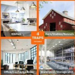 AIDUCHO 25 PCS Pièges à Insectes Mouches Pour Fenêtre Pièges Engluées Autocollant Anti-Mouches Moustiques Étanche Pour Extérieur Intérieur -Protection Pour Végétaux Soldes 55914810 3