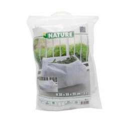 NATURE Housse D'hivernage Balconnière Avec Zip, L 52 Cm - Blanc -Protection Pour Végétaux Soldes 5593266 4