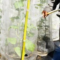 IRISFR 3 Pièces Filet De Protection Anti-Insectes, Filets Pour Jardin Avec Cordon De Serrage, Pour Protéger Plantes Fruits Fleurs Cultures Vergers (3 Taille)，Lilaris -Protection Pour Végétaux Soldes 56532450 5