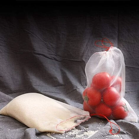 IRISFR 50 Pcs Sac De Protection Fruits Résille Nylon Filets Pour Jardin Sac De Protection De Raisin 30 X 20 Cm Pour La Protection Des Végétaux Évitez Les Insectes Oiseaux Outils De Jardin,Lilaris 7 IRISFR 50 Pcs Sac De Protection Fruits Résille Nylon Filets Pour Jardin Sac De Protection De Raisin 30 X 20 Cm Pour La Protection Des Végétaux Évitez Les Insectes Oiseaux Outils De Jardin,Lilaris – Image 5