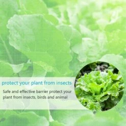 CHANCEY Filet De Protection Des Légumes, 6x2.5M Filet D'anti-Insectes En Maille, Insectes Protection Jardin, Pour Protéger Plantes Fruits Fleurs Cultures Vergers,SEMAket,blanc 10 CHANCEY Filet De Protection Des Légumes, 6x2.5M Filet D'anti-Insectes En Maille, Insectes Protection Jardin, Pour Protéger Plantes Fruits Fleurs Cultures Vergers,SEMAket,blanc -Protection Pour Végétaux Soldes 56679421 4