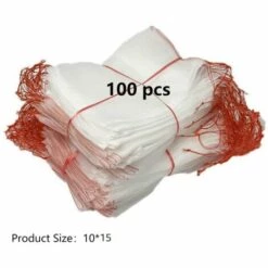 CHANCEY 100 Pièces Jardin Plante Fruits Protection Sac Cordon Filet Sac Insectes Moustique Insecte Ravageur Oiseaux Jardin Protéger Sacs 10 Cm X 15 Cm,SEMAket,blanc -Protection Pour Végétaux Soldes 56679431 2