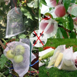 PETITES ECREVISSES 100 Pcs Sac Protection Fruits De 25x15cm Sachet Protection Raisin En Nylon Filet De Protection Pour Jardin Potager Contre Insectes Et Oiseaux 11 PETITES ECREVISSES 100 Pcs Sac Protection Fruits De 25x15cm Sachet Protection Raisin En Nylon Filet De Protection Pour Jardin Potager Contre Insectes Et Oiseaux -Protection Pour Végétaux Soldes 56801577 5
