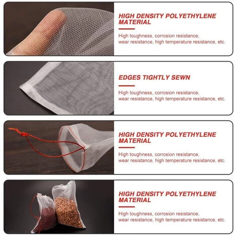 PETITES ECREVISSES Lot De 50 Sac Protection Fruits En Nylon Sachet Protection Raisin Filet De Protection Pour Jardin Potager 30x20cm 4 PETITES ECREVISSES Lot De 50 Sac Protection Fruits En Nylon Sachet Protection Raisin Filet De Protection Pour Jardin Potager 30x20cm – Image 2