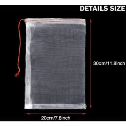 PETITES ECREVISSES Lot De 50 Sac Protection Fruits En Nylon Sachet Protection Raisin Filet De Protection Pour Jardin Potager 30x20cm 9 PETITES ECREVISSES Lot De 50 Sac Protection Fruits En Nylon Sachet Protection Raisin Filet De Protection Pour Jardin Potager 30x20cm -Protection Pour Végétaux Soldes 56801581 3