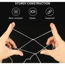 BENOBBY KIDS Filet De Jardin Blanc 1,35 X 2,7 M Filet De Treillis En Polyester Filet De Pois Pour Haricots Fruits Plantes Grimpantes -Protection Pour Végétaux Soldes 56862058 4