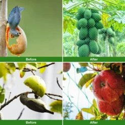 AIDUCHO 4m X 15m Filet Anti Oiseaux Filet De Protection Jardin Filet Potager Arbre Fruitier Avec 10 Piquets De Jardin En Forme De U Et 30 Attaches De Câble Pour Plante Potager Bassin De Jardin 10 AIDUCHO 4m X 15m Filet Anti Oiseaux Filet De Protection Jardin Filet Potager Arbre Fruitier Avec 10 Piquets De Jardin En Forme De U Et 30 Attaches De Câble Pour Plante Potager Bassin De Jardin -Protection Pour Végétaux Soldes 56928957 4