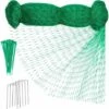 AIDUCHO 2m X 10m Filet Anti Oiseaux Filet De Protection Jardin Filet Potager Arbre Fruitier Avec 10 Piquets De Jardin En Forme De U Et 30 Attaches De Câble Pour Plante Potager Bassin De Jardin -Protection Pour Végétaux Soldes 56928959 1