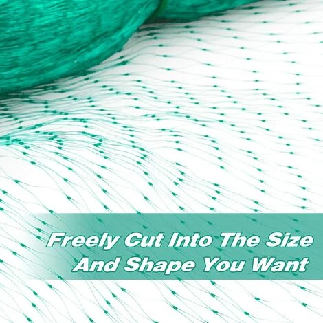 PERLE RARE 4 X 5 M Vert Oiseau Filet Filet De Bassin De Jardin Pour Plantes Maille Filet De Protection 5 PERLE RARE 4 X 5 M Vert Oiseau Filet Filet De Bassin De Jardin Pour Plantes Maille Filet De Protection – Image 3