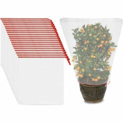 AIDUCHO Sachets De Protection Pour Plantes, 20PCS Jardin Fruits Barrière Housse Sacs Pour Raisin Fig Fleur De Graine Légumes Protection Contre Les Insectes Moustique Bug-20*15CM -Protection Pour Végétaux Soldes 57635685 2