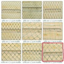 AUTRES Filet à Volaille 20mX1.5m Filet De Protection Pour Poules Oies Dindons Etc - Vert -Protection Pour Végétaux Soldes 58078625 4