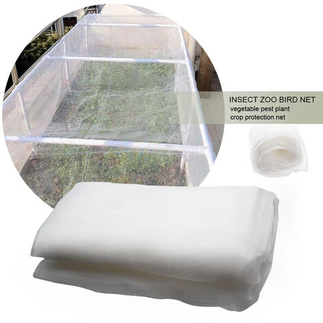 BENOBBY KIDS Filet De Jardin, Filet à Mailles Moustiquaire Pour Insectes, Filet Pour Oiseaux De Jardin, Barrière Antiparasitaire Pour Protéger Les Plantes Et Les Fruits Du Jardin Contre Les Oiseaux Et Les Insectes, Filet Pour Oiseaux De Jardin (blanc) Filet En Nylon A 4 BENOBBY KIDS Filet De Jardin, Filet à Mailles Moustiquaire Pour Insectes, Filet Pour Oiseaux De Jardin, Barrière Antiparasitaire Pour Protéger Les Plantes Et Les Fruits Du Jardin Contre Les Oiseaux Et Les Insectes, Filet Pour Oiseaux De Jardin (blanc) Filet En Nylon A – Image 2