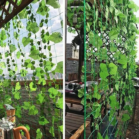 BENOBBY KIDS Filet D'escalade Pour Plantes, 1,8x5m Filet De Treillis Jardin Pour Plante Grimpantes En Nylon , Filet à Ramer Pour Récolte De Concombres Légume Tomates Et Autres Légumes 7 BENOBBY KIDS Filet D'escalade Pour Plantes, 1,8x5m Filet De Treillis Jardin Pour Plante Grimpantes En Nylon , Filet à Ramer Pour Récolte De Concombres Légume Tomates Et Autres Légumes – Image 5