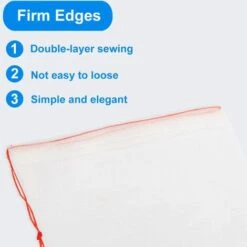 LYCXAMES 120 Pcs Sacs De Protection Pour Fruits De Jardin - 6x10 In Sac De Barrière En Nylon Friut, Sacs De Maille En Nylon Avec Dessus, Sacs De Filet Pour Protéger Les Fruits, Plantes Et Légumes 9 LYCXAMES 120 Pcs Sacs De Protection Pour Fruits De Jardin - 6x10 In Sac De Barrière En Nylon Friut, Sacs De Maille En Nylon Avec Dessus, Sacs De Filet Pour Protéger Les Fruits, Plantes Et Légumes -Protection Pour Végétaux Soldes 59303686 3