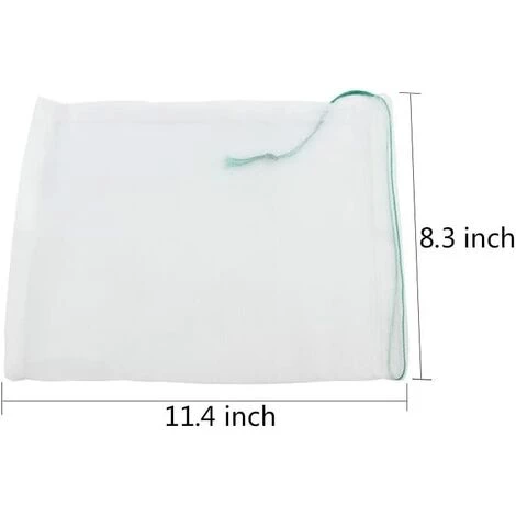 LYCXAMES Sacs De Protection Pour Fruits, 25pcs 12 "x8" Sacs De Protection Pour Fruits De Jardin Avec Cordon De Serrage En Nylon, Sac De Protection Réutilisable Pour Les Plantes, Fruits Et Fleurs. 4 LYCXAMES Sacs De Protection Pour Fruits, 25pcs 12 "x8" Sacs De Protection Pour Fruits De Jardin Avec Cordon De Serrage En Nylon, Sac De Protection Réutilisable Pour Les Plantes, Fruits Et Fleurs. – Image 2